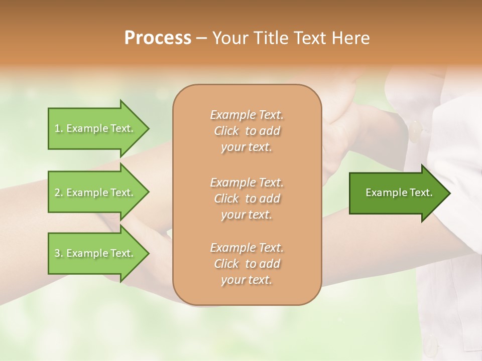 A Person Is Holding The Foot Of Another Person PowerPoint Template