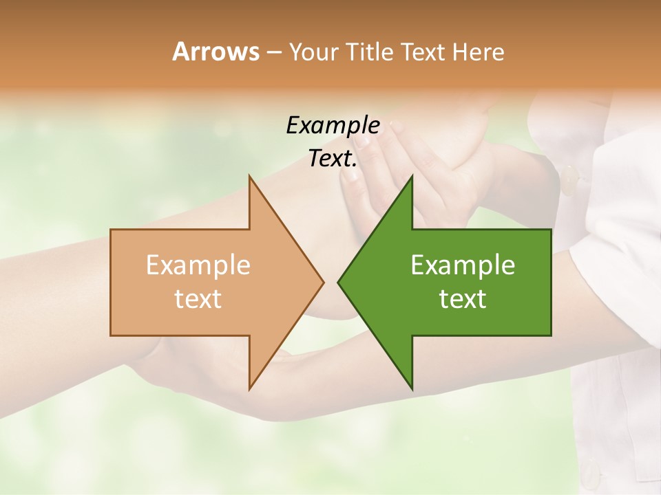 A Person Is Holding The Foot Of Another Person PowerPoint Template