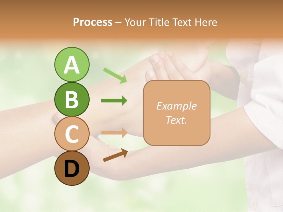 A Person Is Holding The Foot Of Another Person PowerPoint Template