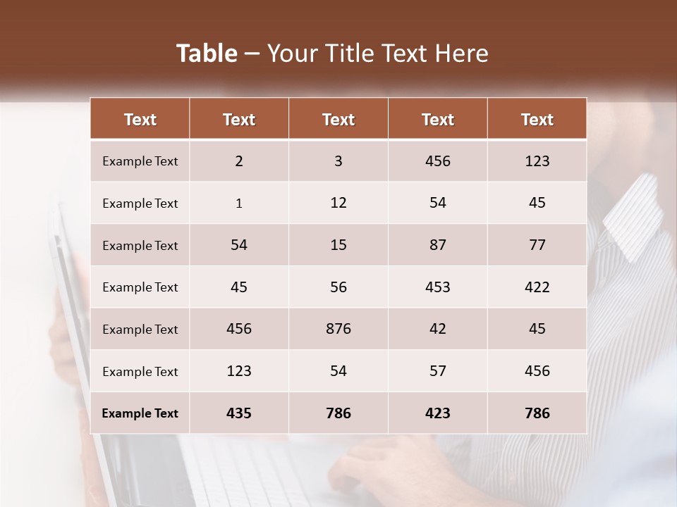 A Group Of People Looking At A Laptop PowerPoint Template