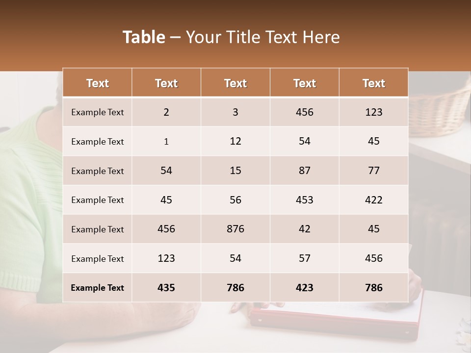 A Woman Sitting Next To A Woman Who Is Writing On A Piece Of Paper PowerPoint Template