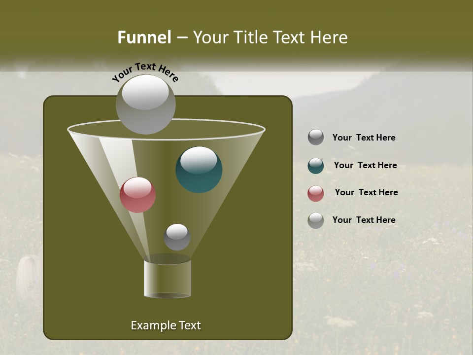 Two Dogs Are Standing In A Field Of Grass PowerPoint Template