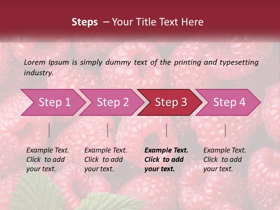Raspberry PowerPoint Template