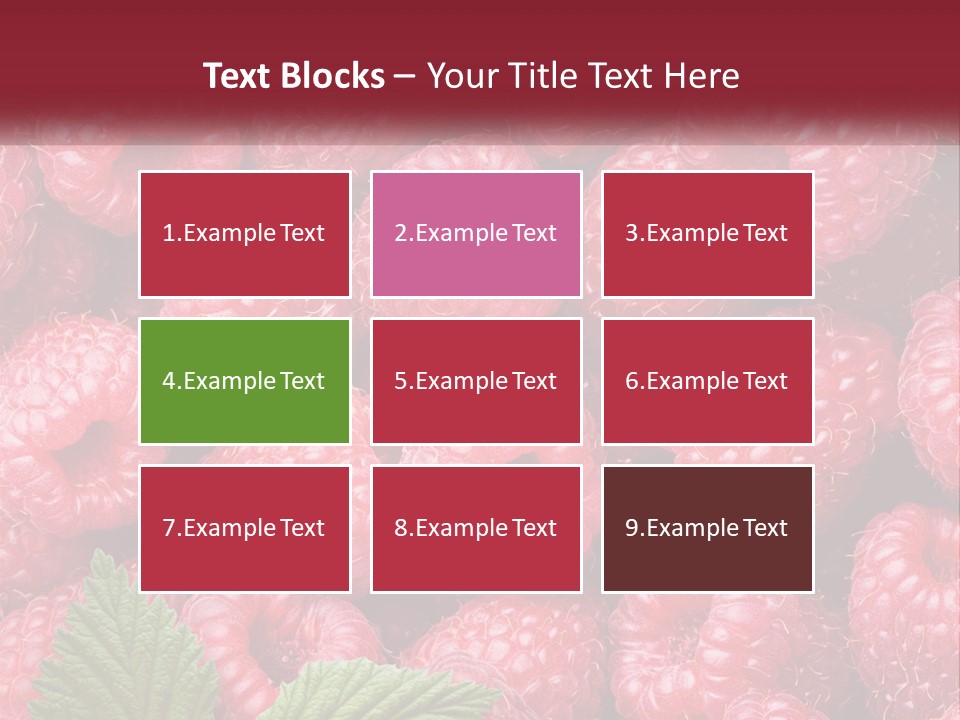 Raspberry PowerPoint Template