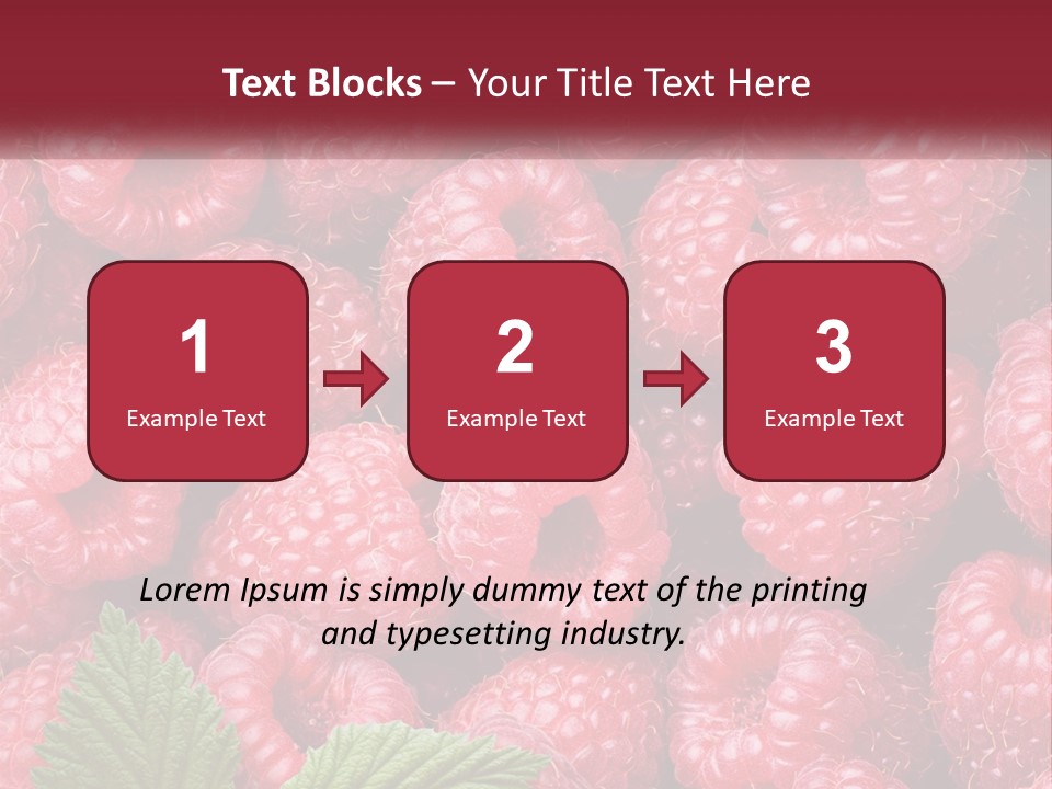 Raspberry PowerPoint Template
