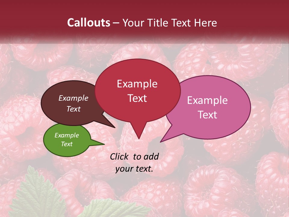 Raspberry PowerPoint Template