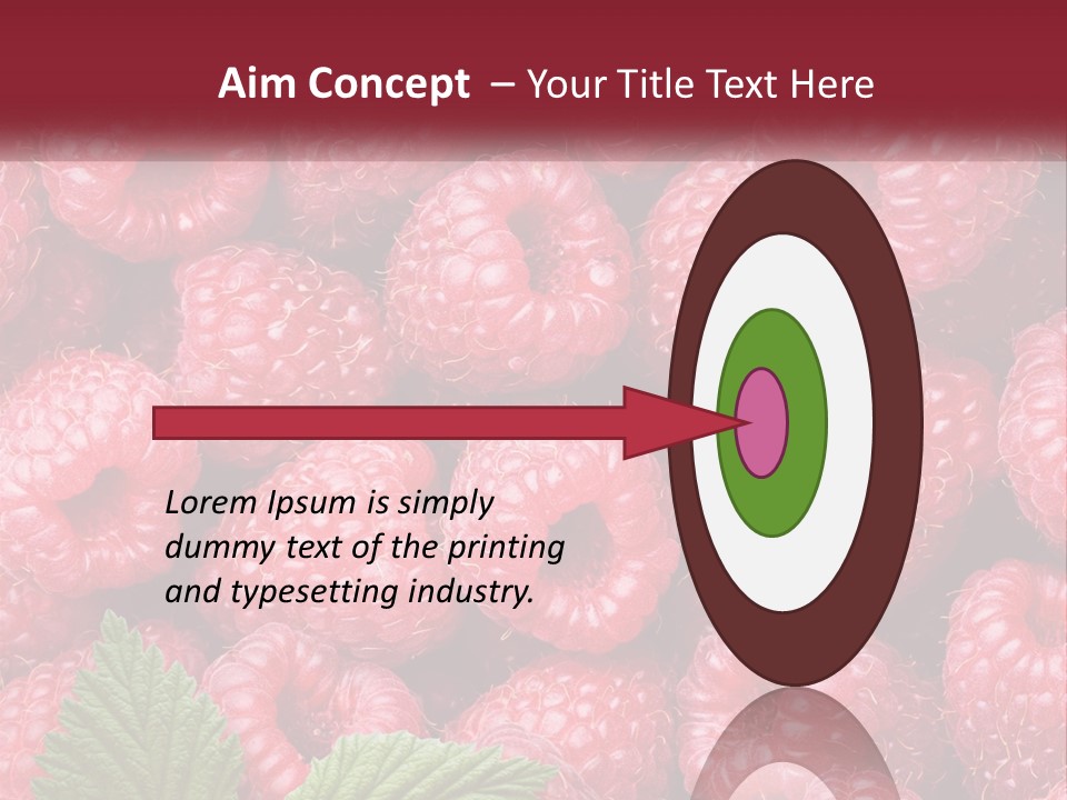 Raspberry PowerPoint Template