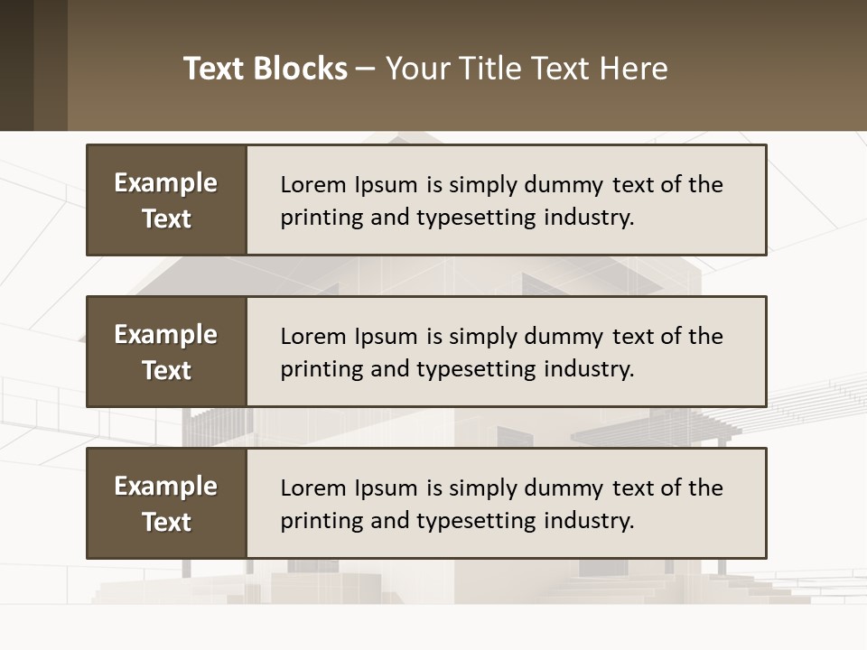A House Is Shown With A Sign In Front Of It PowerPoint Template