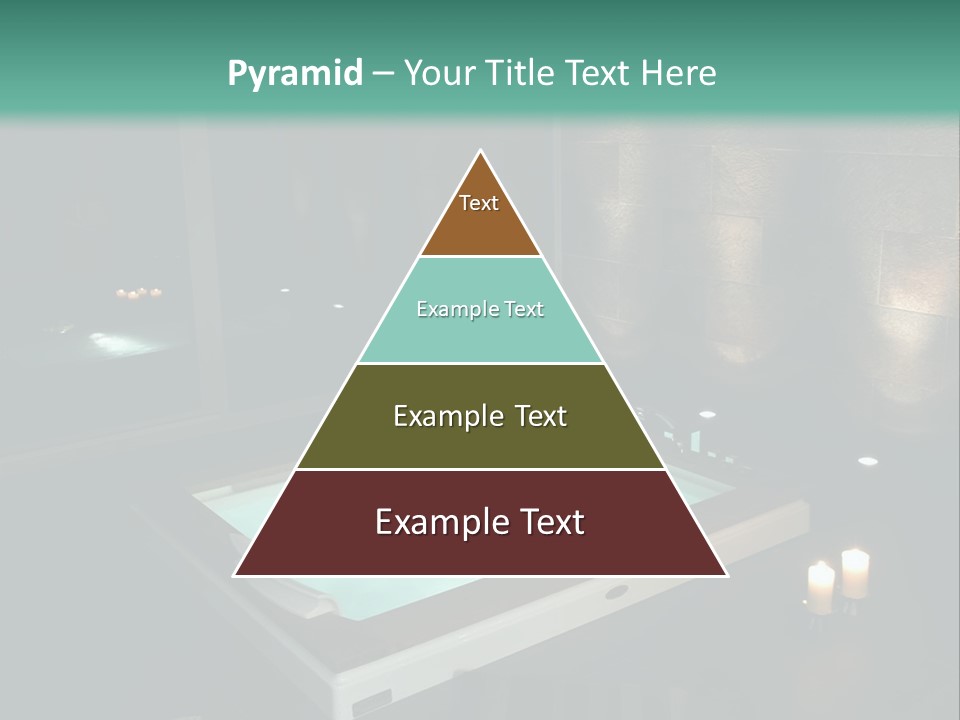 A Spa Room With A Jacuzzi Tub And Two Chairs PowerPoint Template