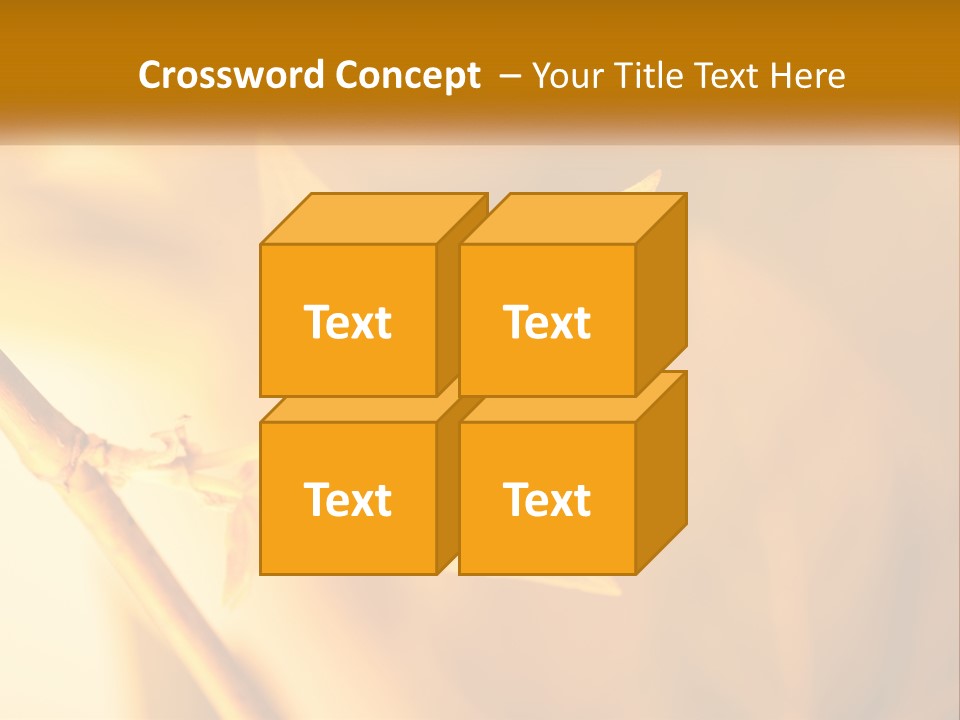 A Yellow Leaf Powerpoint Template Is Shown PowerPoint Template