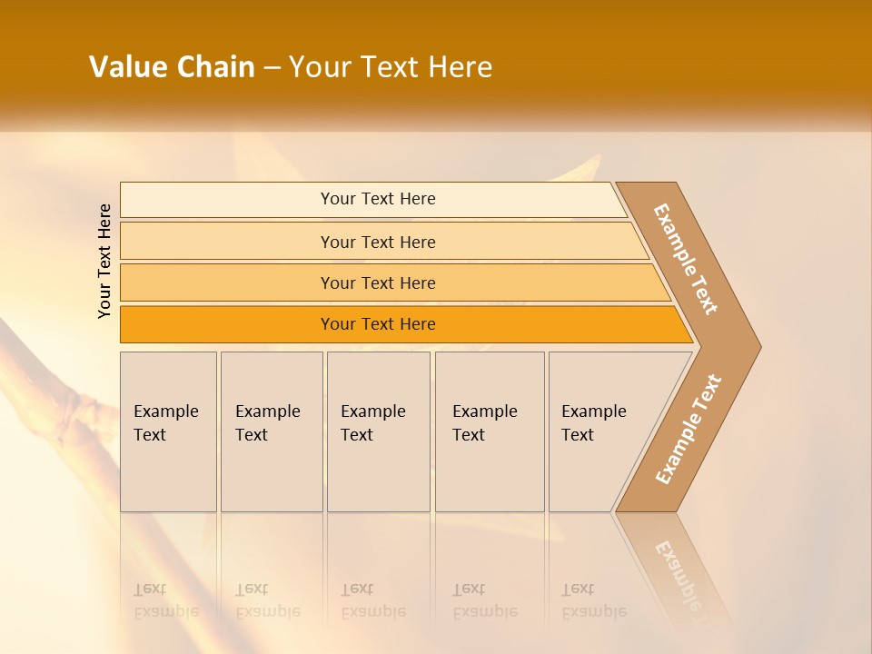 A Yellow Leaf Powerpoint Template Is Shown PowerPoint Template