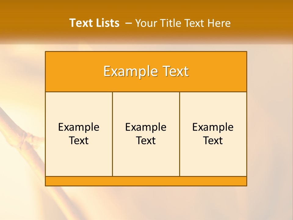 A Yellow Leaf Powerpoint Template Is Shown PowerPoint Template