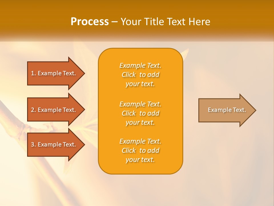 A Yellow Leaf Powerpoint Template Is Shown PowerPoint Template