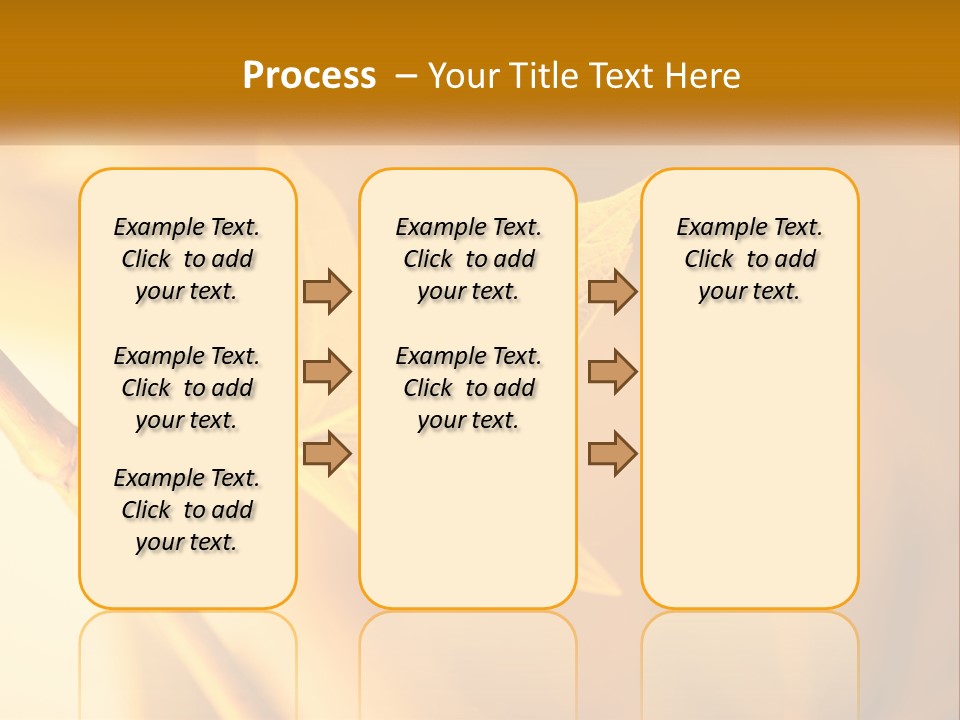 A Yellow Leaf Powerpoint Template Is Shown PowerPoint Template
