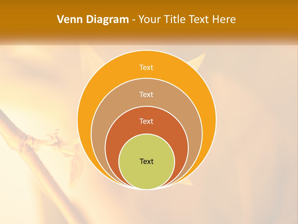 A Yellow Leaf Powerpoint Template Is Shown PowerPoint Template