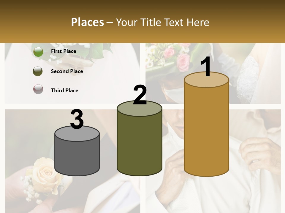 A Collage Of Photos Of A Man And Woman PowerPoint Template