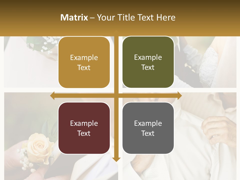 A Collage Of Photos Of A Man And Woman PowerPoint Template