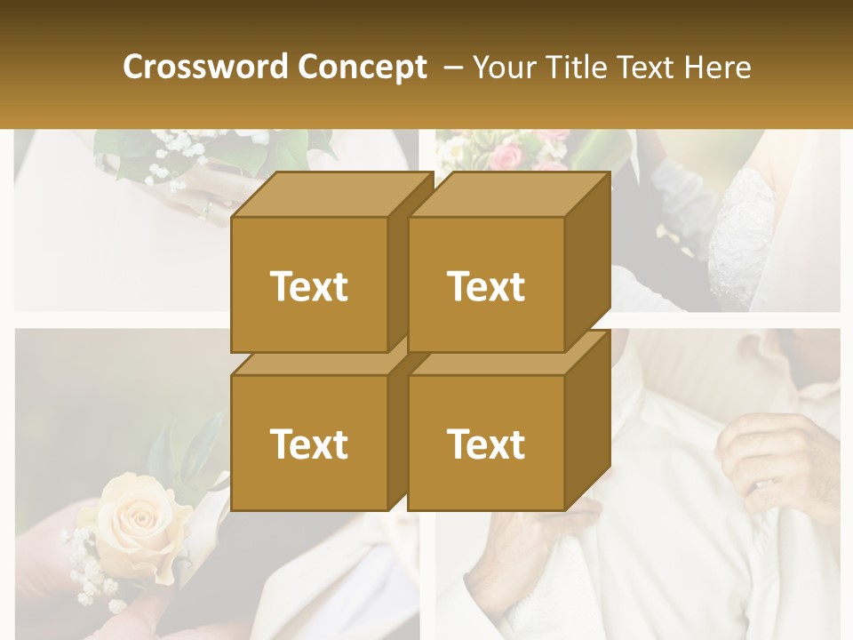 A Collage Of Photos Of A Man And Woman PowerPoint Template