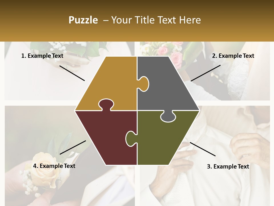 A Collage Of Photos Of A Man And Woman PowerPoint Template