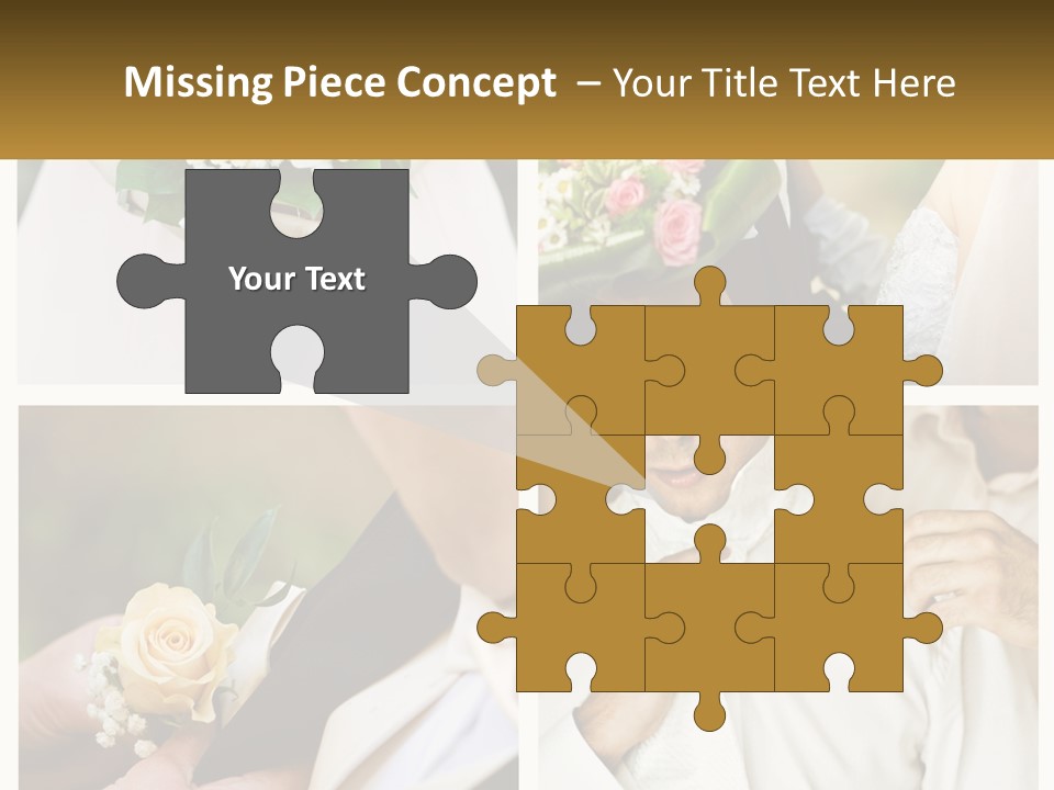 A Collage Of Photos Of A Man And Woman PowerPoint Template