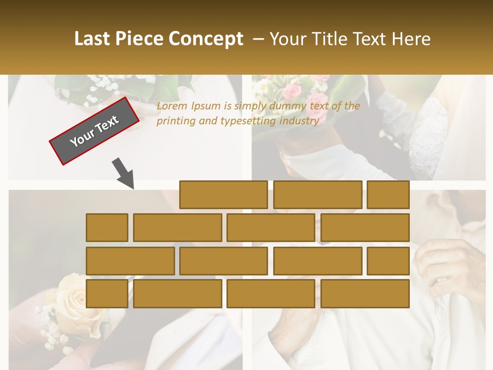 A Collage Of Photos Of A Man And Woman PowerPoint Template