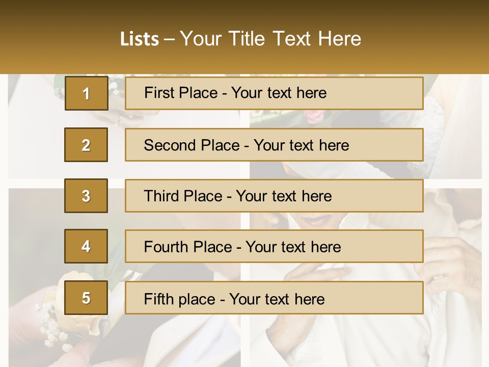 A Collage Of Photos Of A Man And Woman PowerPoint Template