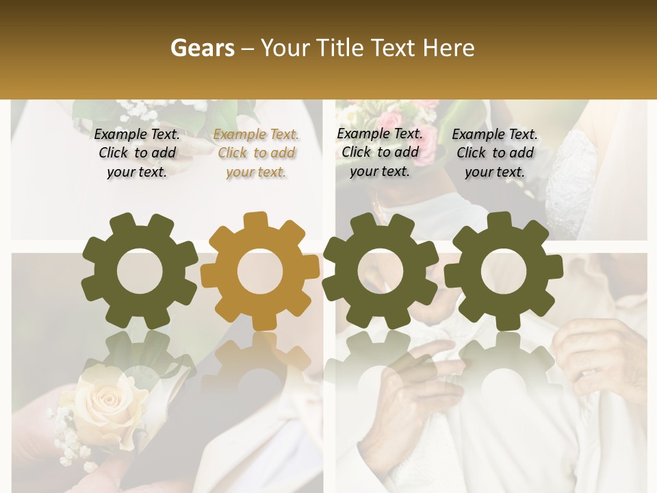 A Collage Of Photos Of A Man And Woman PowerPoint Template