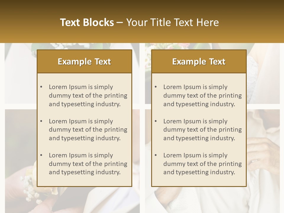 A Collage Of Photos Of A Man And Woman PowerPoint Template