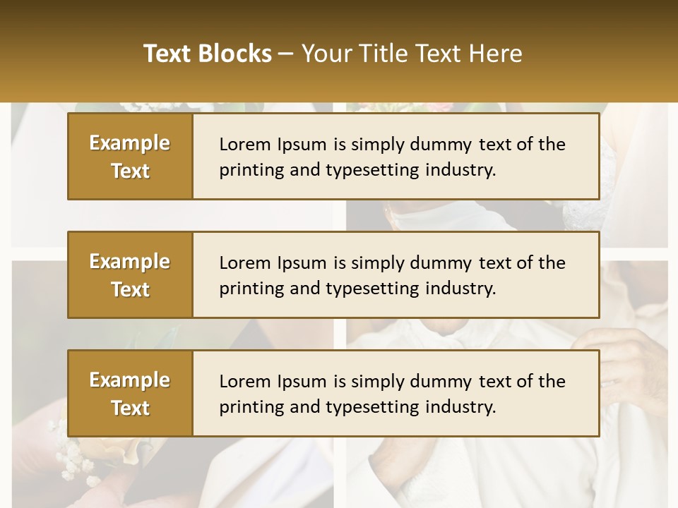 A Collage Of Photos Of A Man And Woman PowerPoint Template