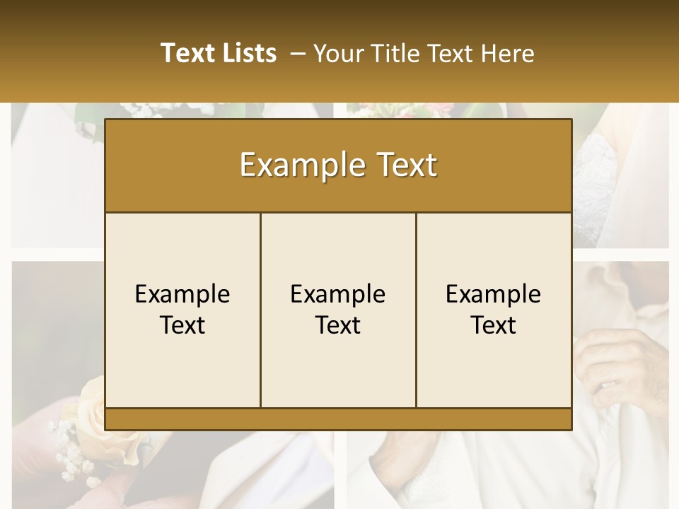 A Collage Of Photos Of A Man And Woman PowerPoint Template