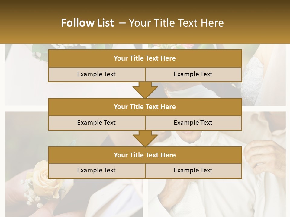 A Collage Of Photos Of A Man And Woman PowerPoint Template