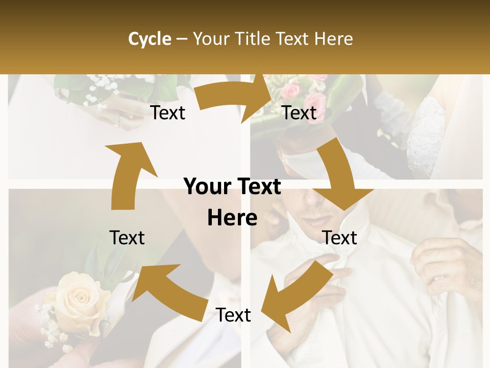 A Collage Of Photos Of A Man And Woman PowerPoint Template