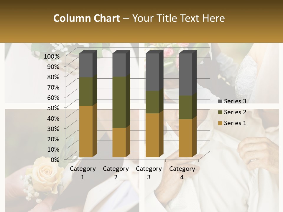 A Collage Of Photos Of A Man And Woman PowerPoint Template