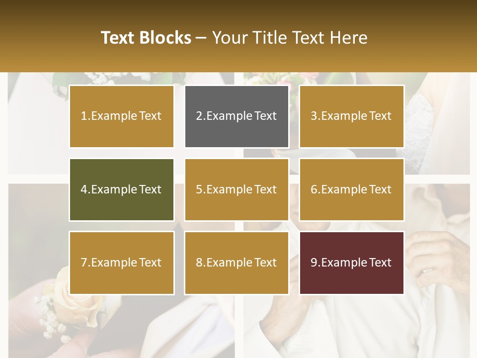 A Collage Of Photos Of A Man And Woman PowerPoint Template