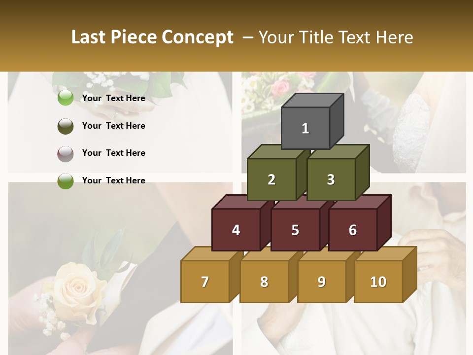 A Collage Of Photos Of A Man And Woman PowerPoint Template