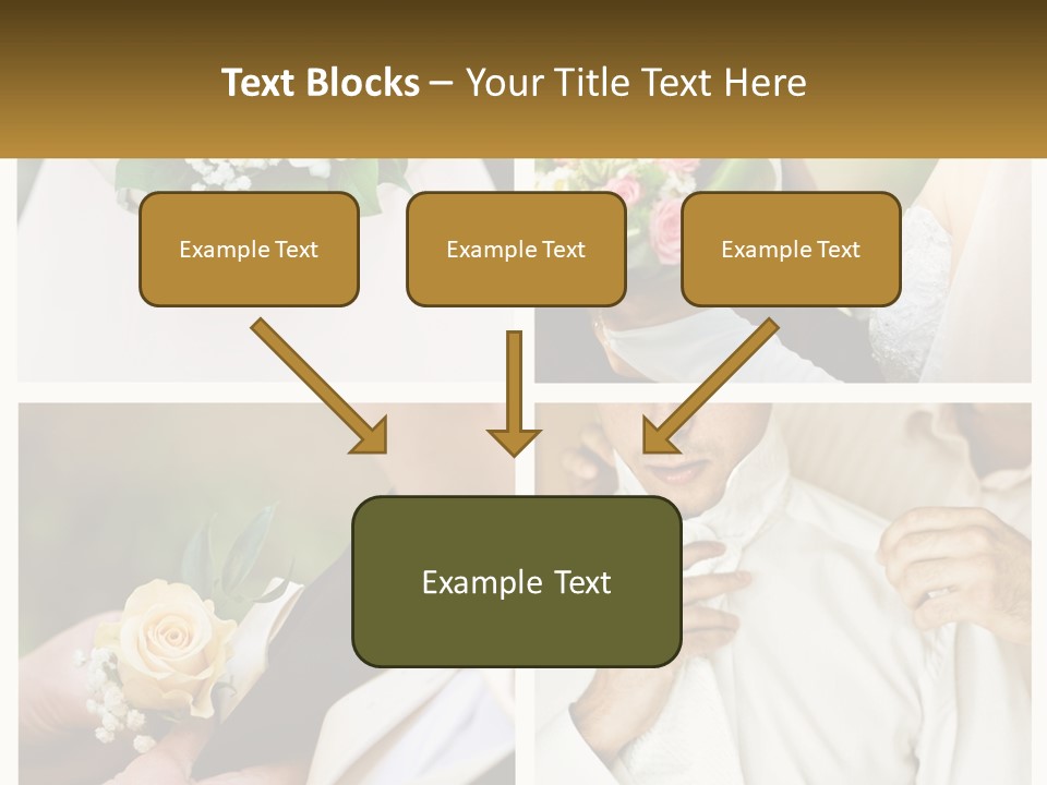 A Collage Of Photos Of A Man And Woman PowerPoint Template