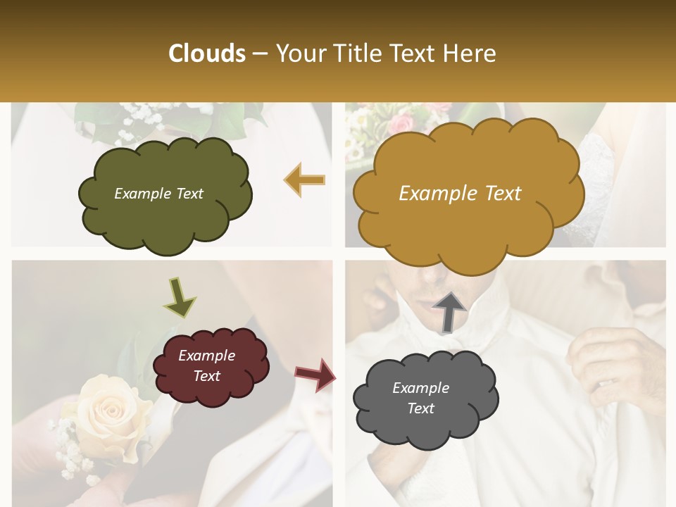 A Collage Of Photos Of A Man And Woman PowerPoint Template