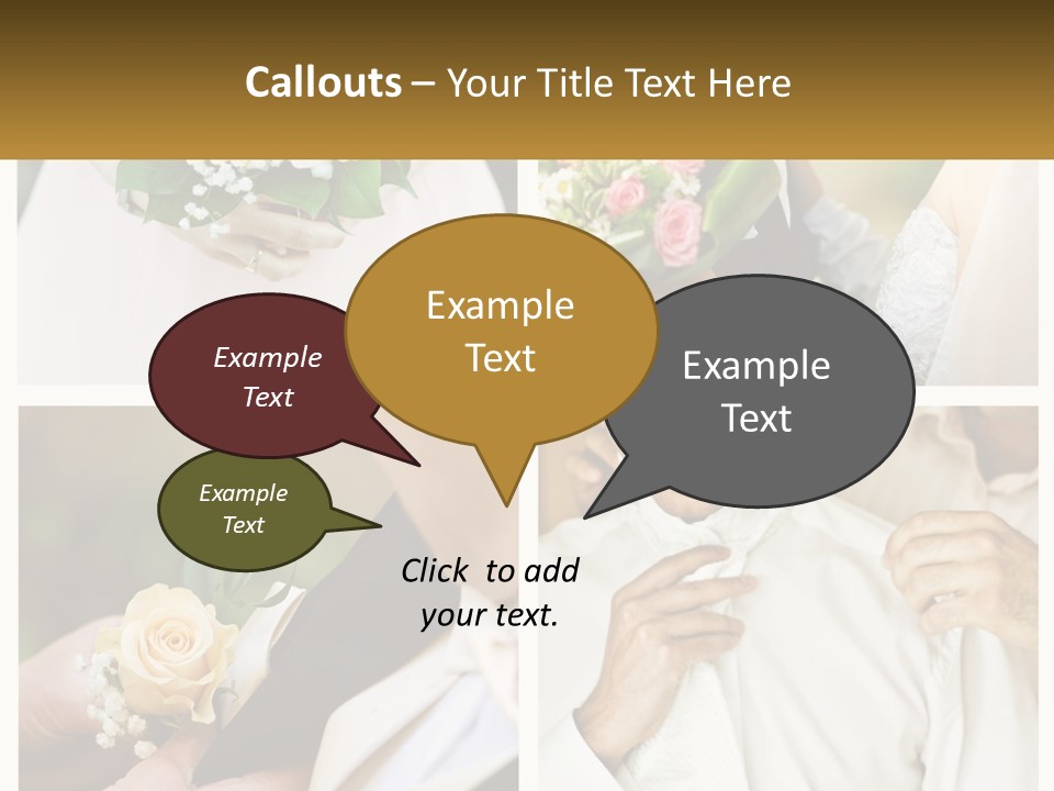 A Collage Of Photos Of A Man And Woman PowerPoint Template