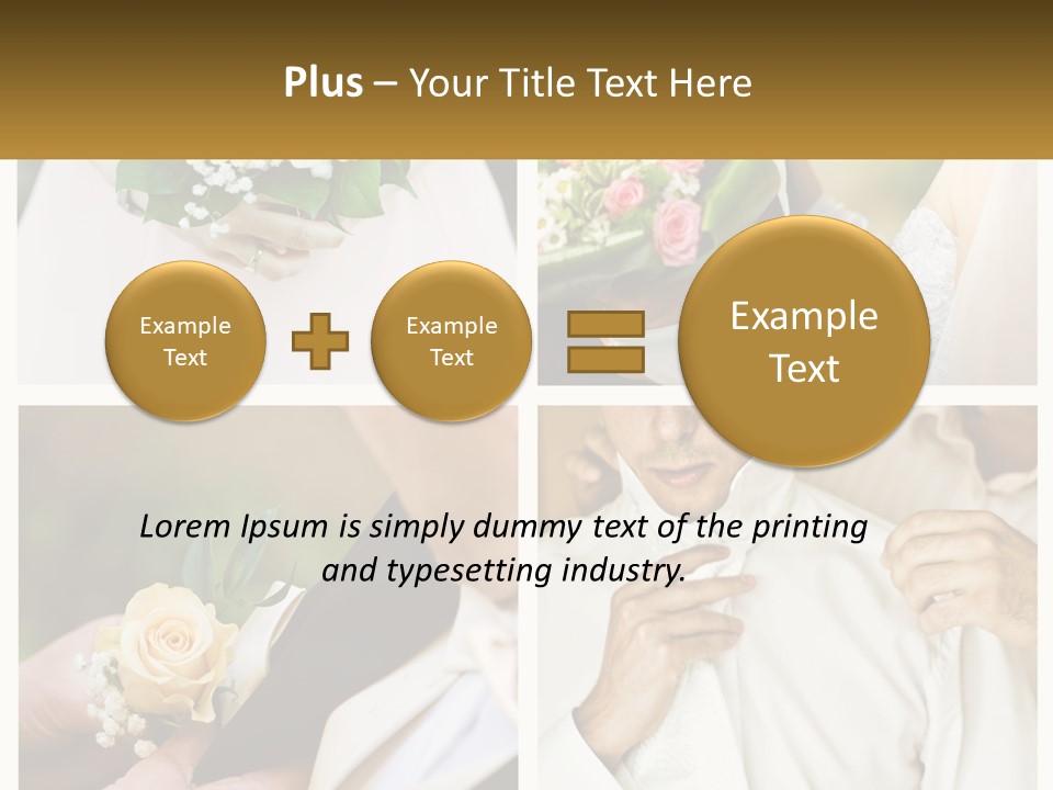 A Collage Of Photos Of A Man And Woman PowerPoint Template