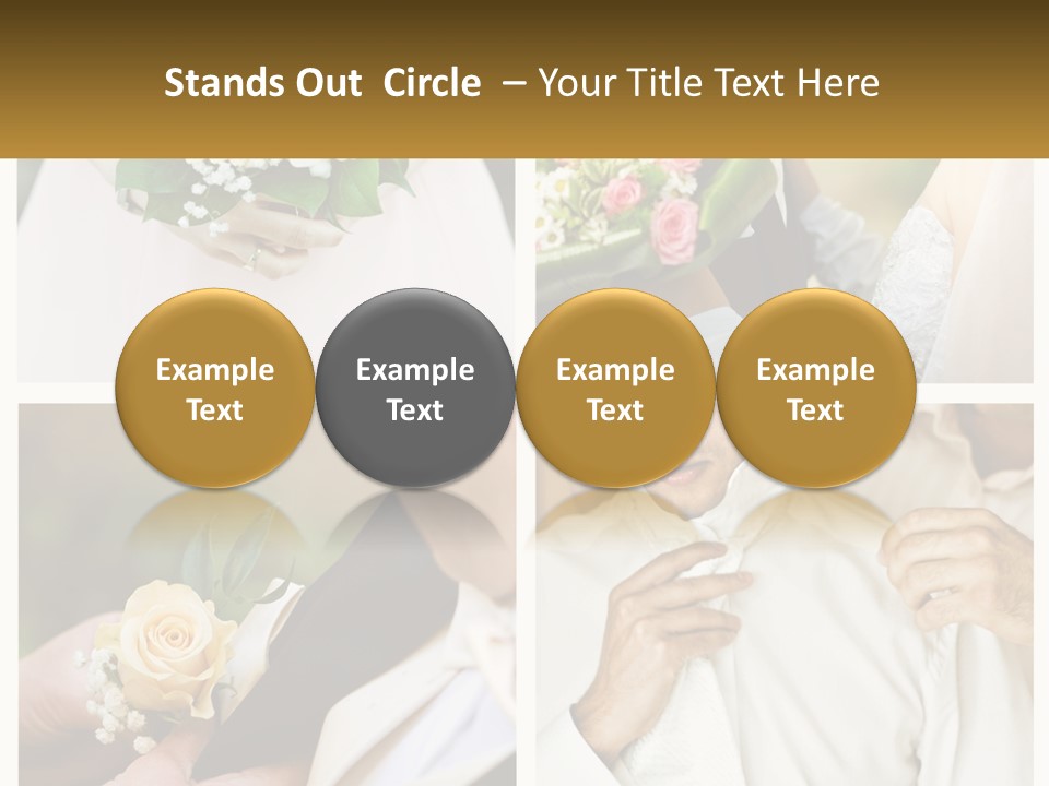 A Collage Of Photos Of A Man And Woman PowerPoint Template