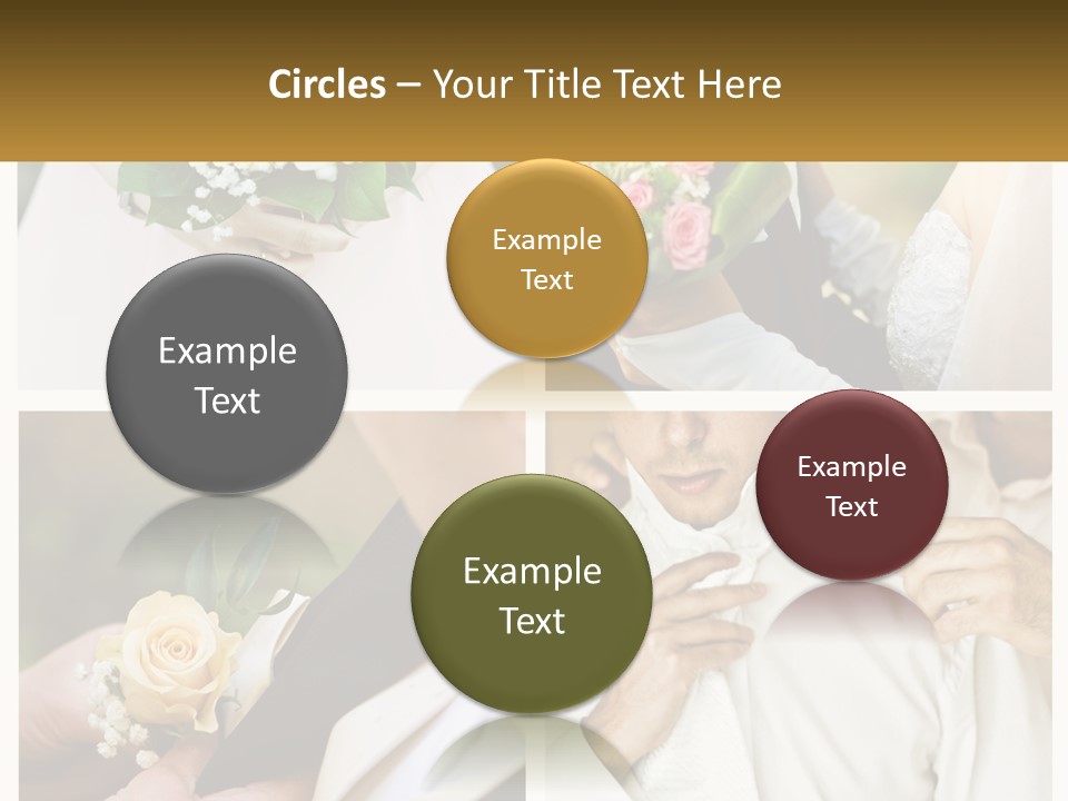 A Collage Of Photos Of A Man And Woman PowerPoint Template