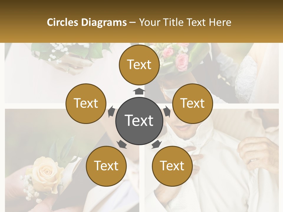 A Collage Of Photos Of A Man And Woman PowerPoint Template