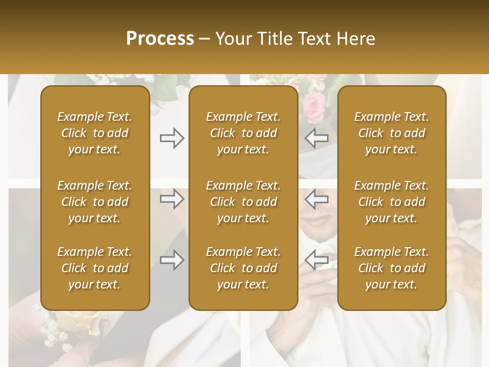 A Collage Of Photos Of A Man And Woman PowerPoint Template