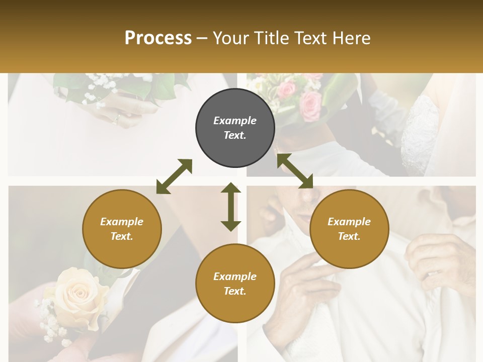 A Collage Of Photos Of A Man And Woman PowerPoint Template
