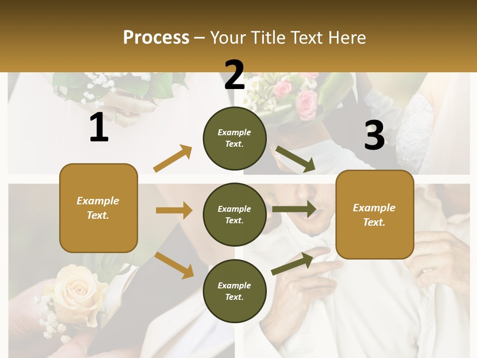 A Collage Of Photos Of A Man And Woman PowerPoint Template