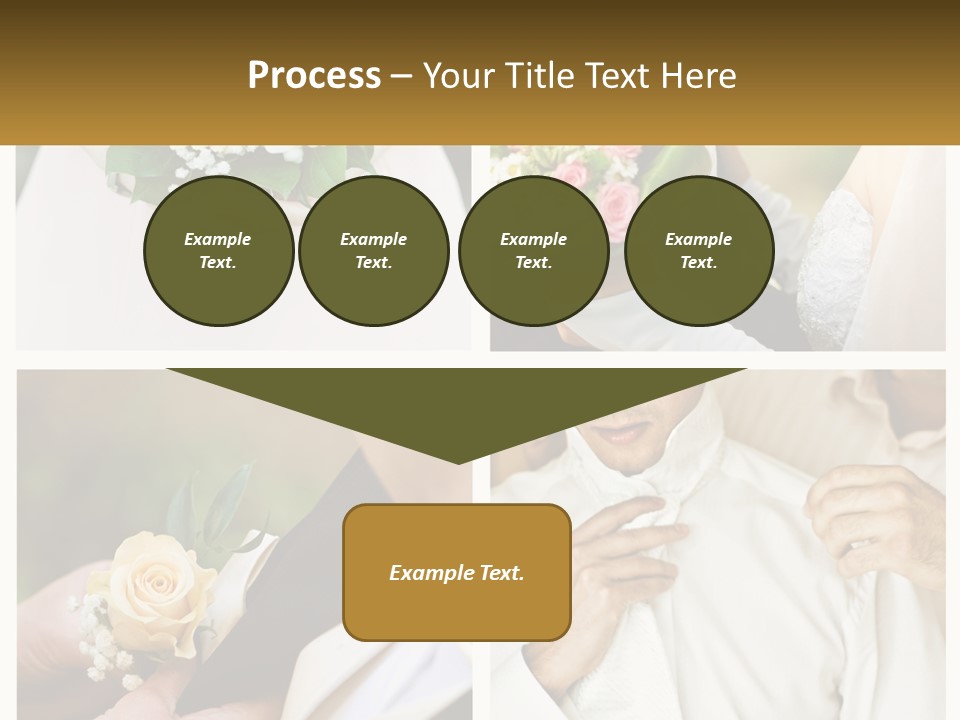 A Collage Of Photos Of A Man And Woman PowerPoint Template