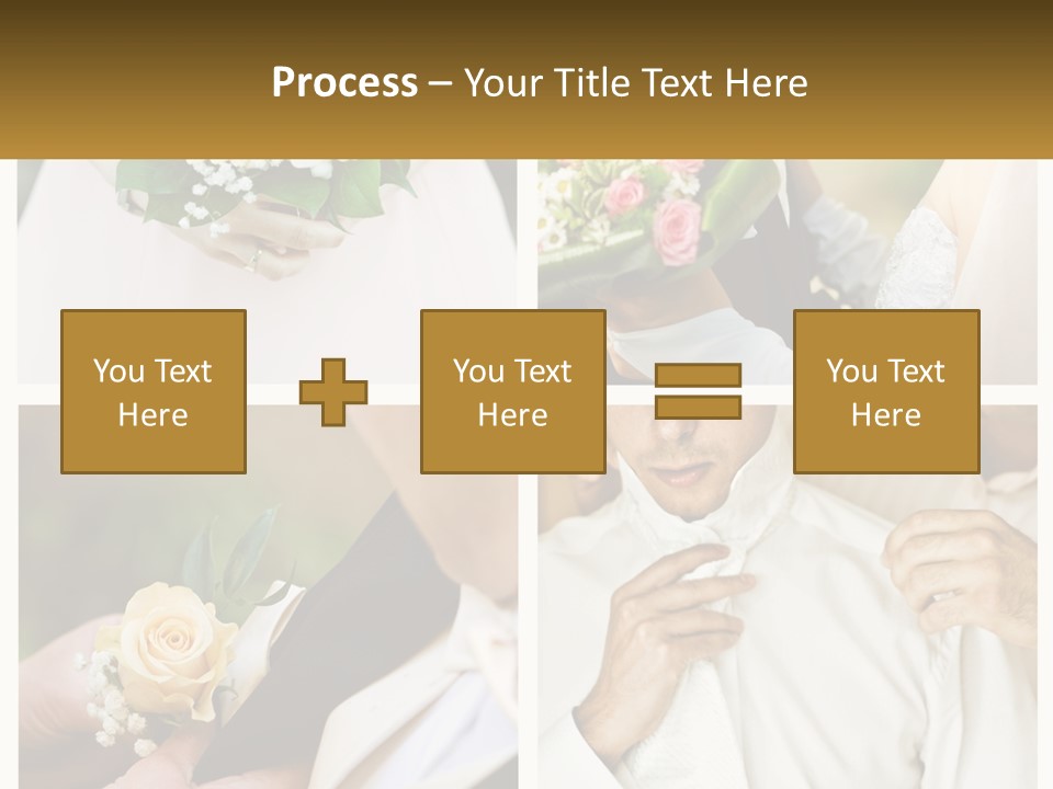 A Collage Of Photos Of A Man And Woman PowerPoint Template