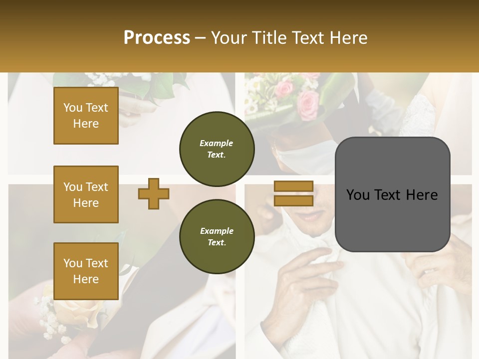 A Collage Of Photos Of A Man And Woman PowerPoint Template