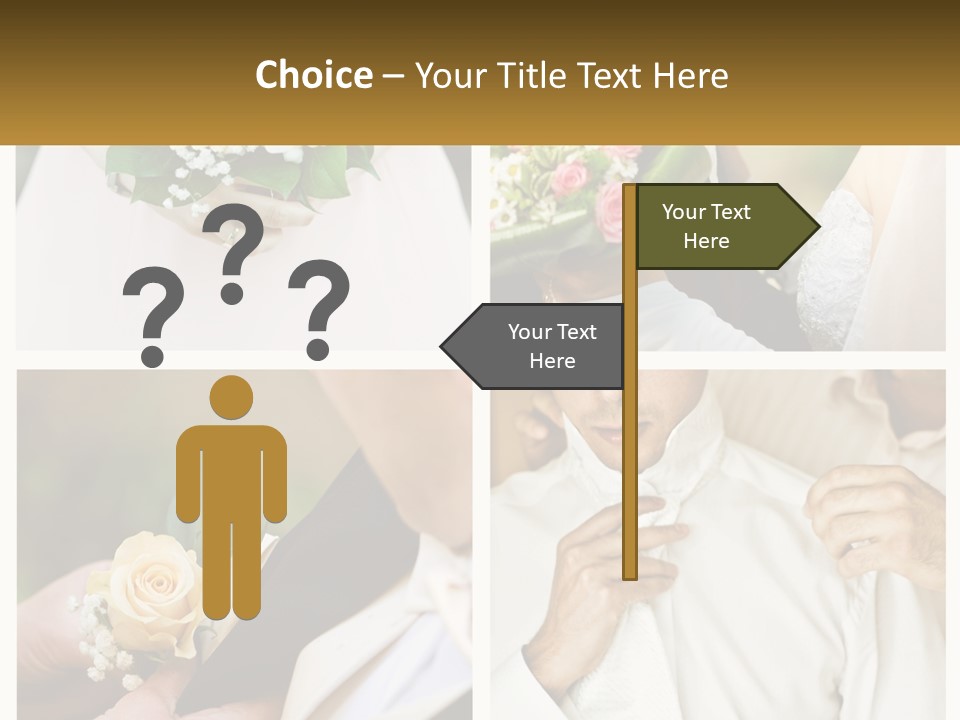 A Collage Of Photos Of A Man And Woman PowerPoint Template