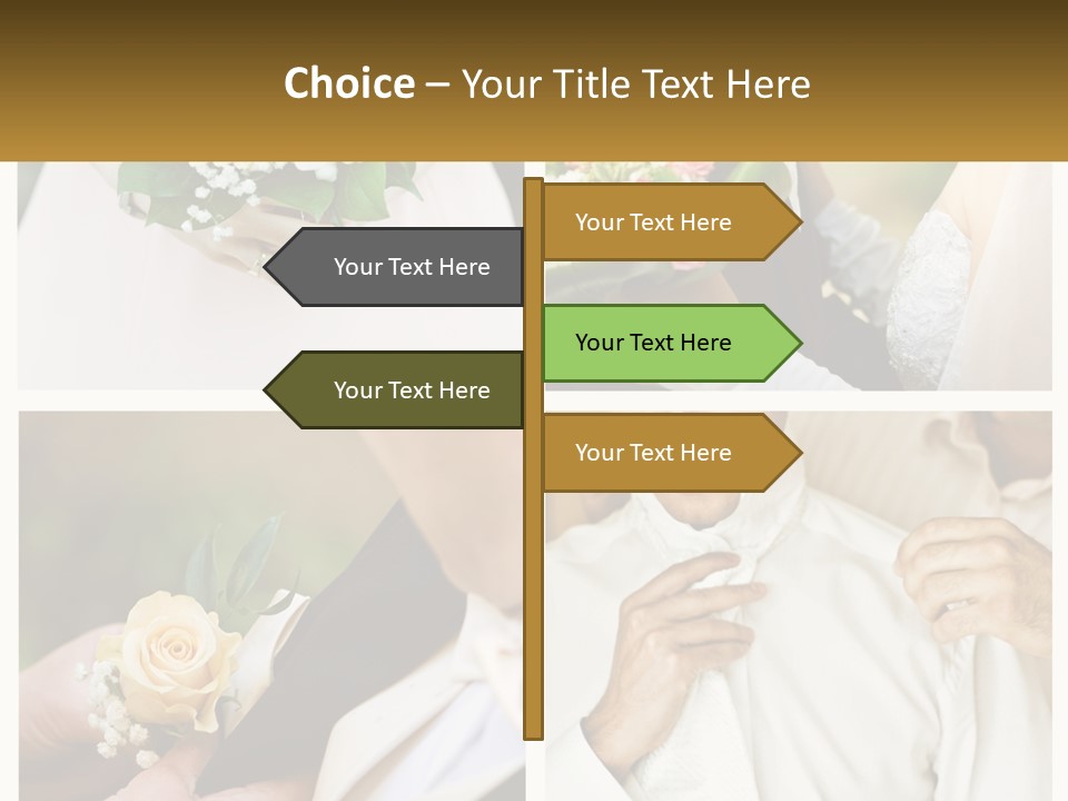 A Collage Of Photos Of A Man And Woman PowerPoint Template